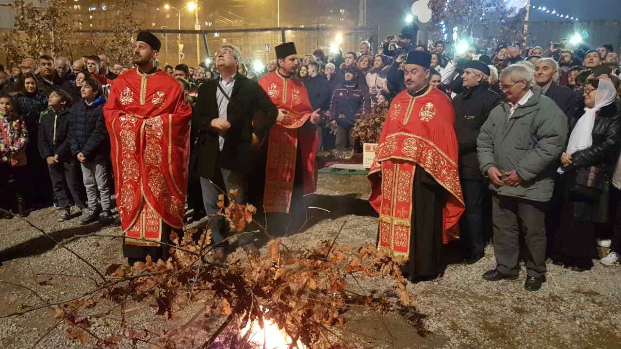 Паљење Бадњака